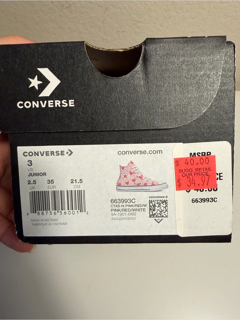 Converse show minor